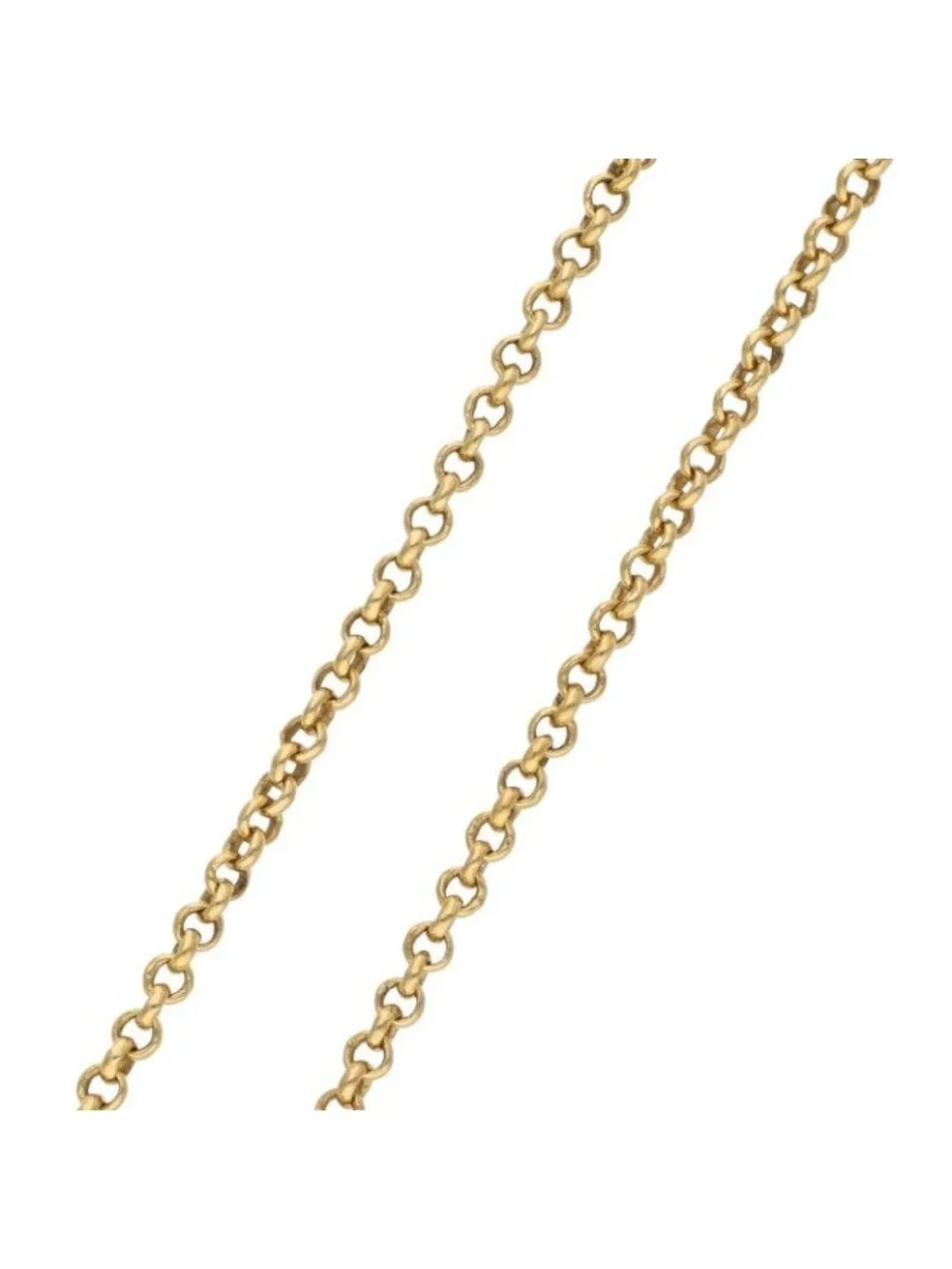 Chrome Hearts 22k Neckchain Roll Chain Vintage Gold Necklace